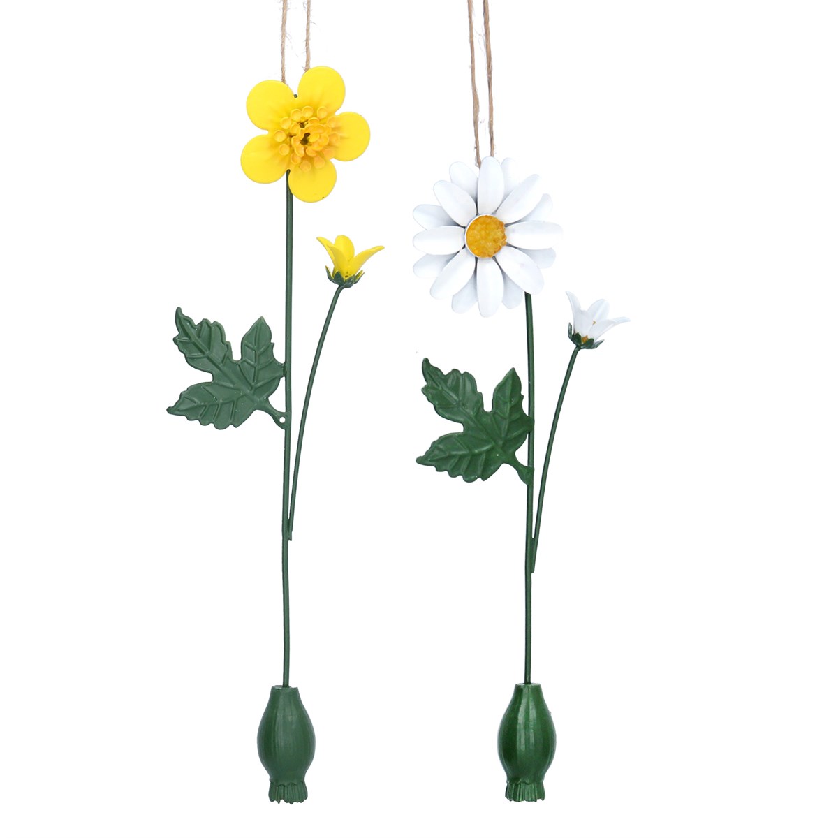 Gisela Graham 6 x Glass Eggs With Feathers Easter Decoration Hanging Tree Gisela Graham Gold 5030026805735 