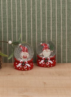 Christmas Snow Globe, Glitter for Gifts for Kids , Santa Santa Claus S, Girl's, Size: As described